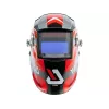 Suvirinimo šalmas YATO YT-73921 su automatiniu tamsėjimu, atspalvis 9–13, polikarbonato korpusas, matymo laukas 4,3×9,8 cm, baterija 3V