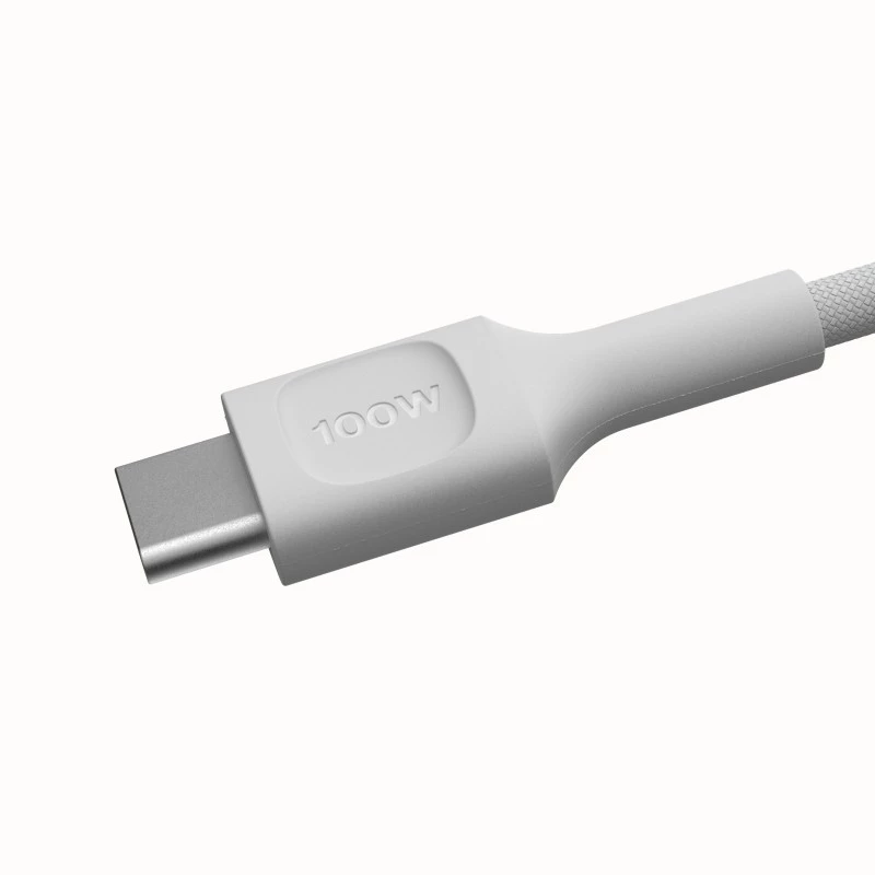 Laidas USB-C-USB-C PowerStream 100W pintas 1,2m baltas