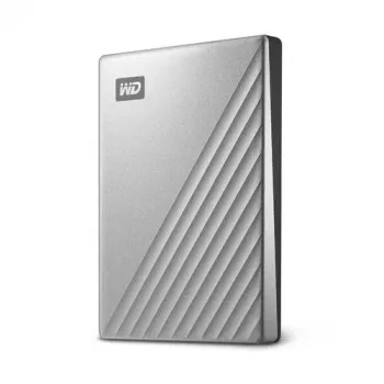 WD My Passport Ultra for Mac WDBKYJ0020BSL – Išorinis kietasis diskas, 2 TB, sidabrinis