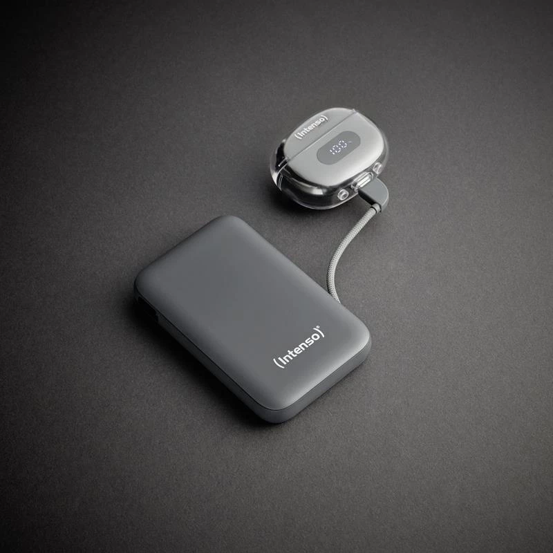 Power Bank USB 10000 mAh pilka S10000 7333034 Intenso