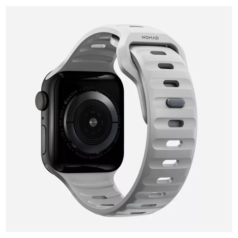 Nomad NM01958185 Pilka sportinė juosta, skirta Apple Watch