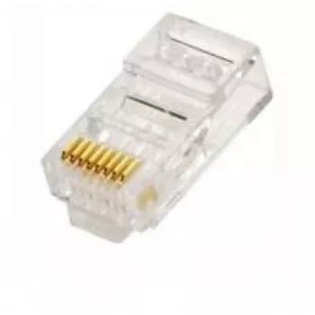 RJ45 jungtys extra digital LYUS005 rinkinys 100 vnt., Ethernet kabeliams, suderinamos su Cat5e/Cat6