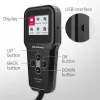 Qoltec 52489 Skaitmeninis akumuliatoriaus analizatorius 3-in-1 su LCD ir keliomis kalbomis 6V | 12V | 24V | 30Ah-200Ah