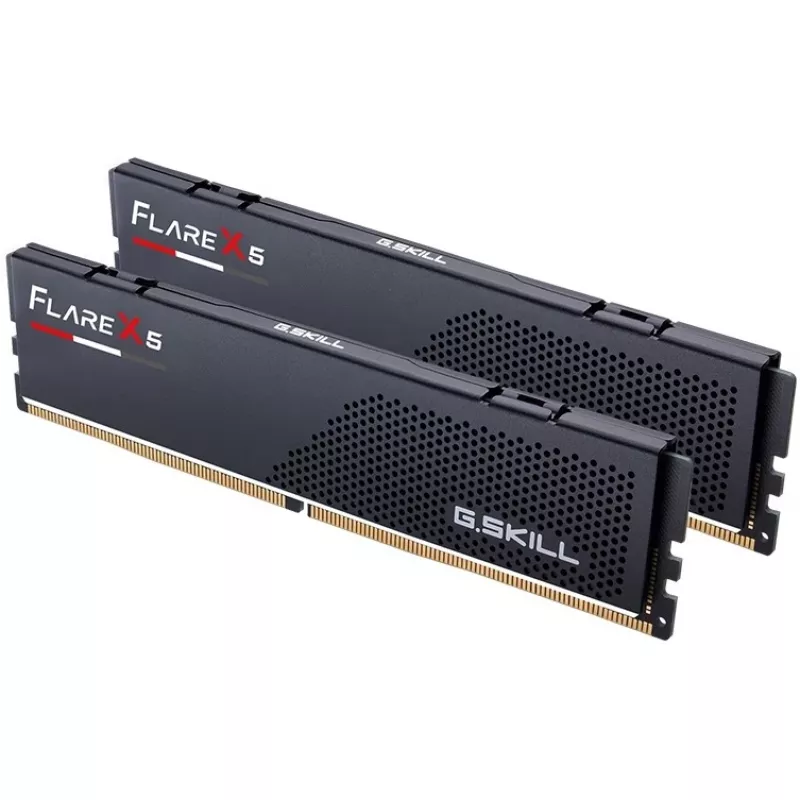 G.SKILL Flare X5 DDR5 64GB (2x32GB) 6000MHz CL30 atminties rinkinys su šilumos sklaidytuvu ir AMD EXPO palaikymu