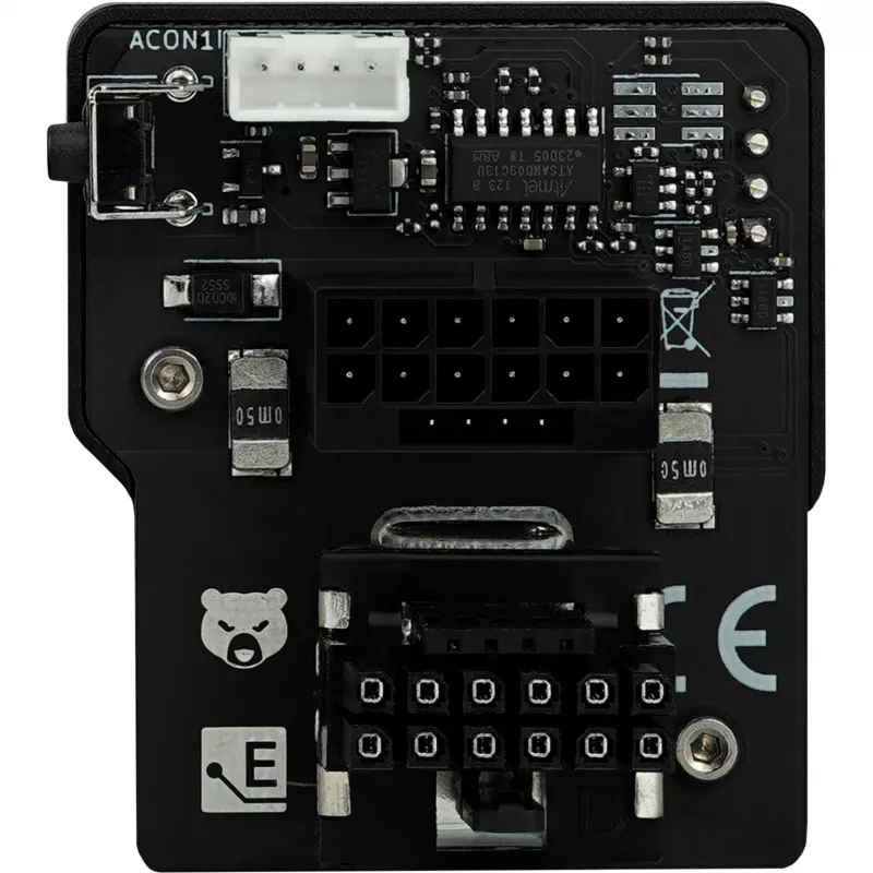 Thermal Grizzly WireView GPU 1x12VHPWR Normal Black – monitorius maitinimui
