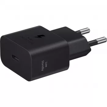 Samsung EP-T2510 universalus juodas USB greitojo įkrovimo adapteris patalpoms