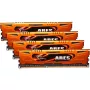 32 GB DDR3-1600 atminties rinkinys (4x 8 GB) Quad-Kit, G.Skill Ares F3-1600C10Q-32GAO, INTEL XMP, Lite Retail