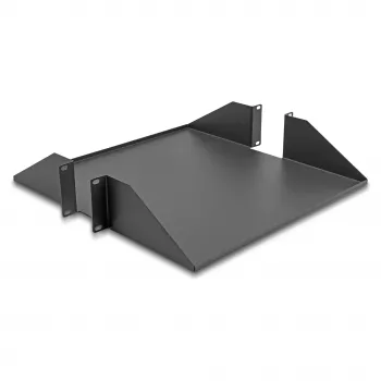 Rack lentyna DeLOCK 66748 Plieninė Pilka 19 colių 457 mm 483 mm