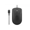 Laidinė optinė pelė Lenovo GY51D20875 USB Type-C, ambidekstrinė, 2400 DPI, 4 mygtukai, juoda