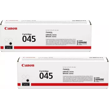 Originalus Canon 045 juodos spalvos tonerio dviejų kasečių rinkinys (OP1242C002DP)