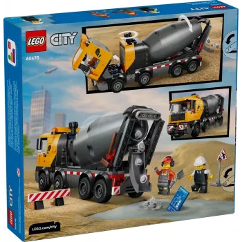 LEGO CITY 60478 Betono maišyklė