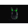 Razer Kraken V2 Pro Kitty Edition – laidinis žaidimų ausinių rinkinys, juodas, viršugalvinis