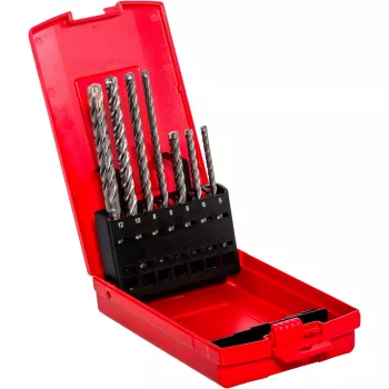 Gręžtuvų rinkinys Quattric II Set, SDS plus (5 dalių, Ø 5-12 mm)