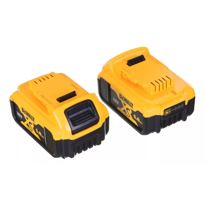 DeWALT DCK2080P2T-QW kombinuotas įrankių rinkinys — 18V Li‑Jon 5Ah (2x), šlifuoklis DCG405, gręžtuvas/suktuvas, M14 šlifavimo diskas, dėklas