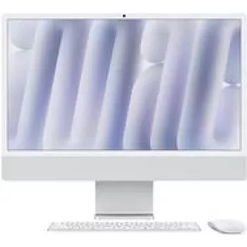 „Apple iMac 24“ sidabrinis / M4-10C-CPU 10C-GPU / 16 GB / 256 GB SSD / NK-ID-Vokietijos / MM2 / 1 Gb Ethernet (Z1EH_469_DE_CTO)