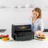 Riebalų neturinti gruzdintuvė su ilgu krepšeliu ir griliu Taurus 973004000