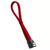 CableMod ModMesh SATA kabelis - Serial ATA 150/300/600 - SATA (M) į SATA (M) - 60cm - Raudonas (CM-CAB-SATA-N60KR-R)