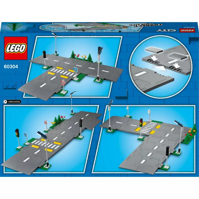 LEGO CITY 60304 kelio plokštės