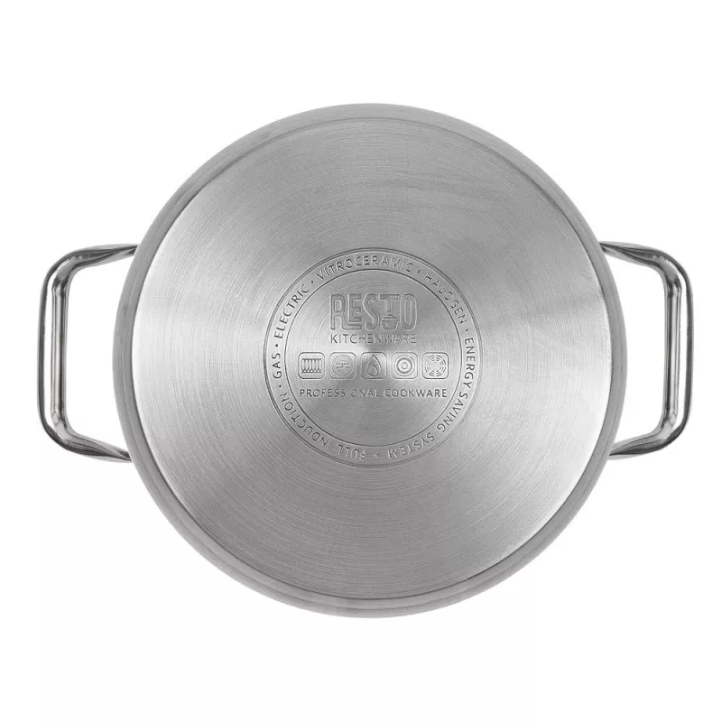 Resto Kitchenware Libra 4.6 L Apvalus nerūdijantis plienas
