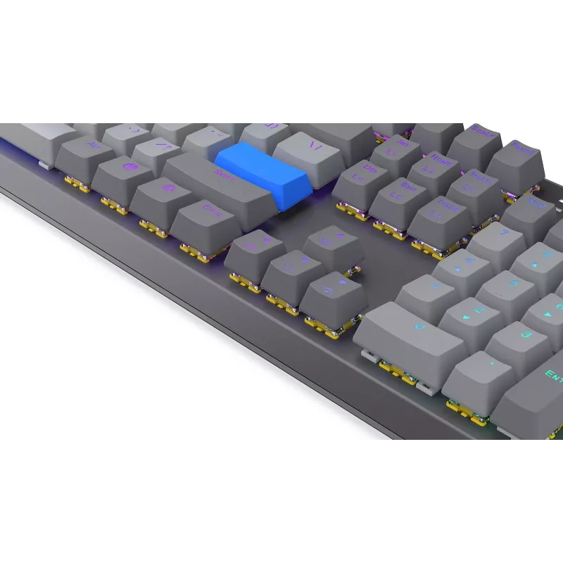 Belaidė klaviatūra ENDORFY Thock V2 — ergonomiškas išdėstymas, RGB apšvietimas, belaidis ryšys
