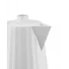 Alessi MDL06 B Pleated elektrinis virdulys, juodas, Euro kištukas