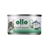 Ollo Tunas su jūros dumbliais sultinyje Nr. 8 70g