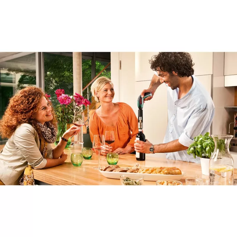 Bosch 1600A001YD Juodas, Nerūdijantis plienas – universalus atidarytuvas