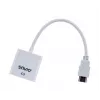 Savio CL-27B vaizdo kabelio adapteris 0,1 m HDMI A tipas (standartinis) VGA (D-Sub) Baltas