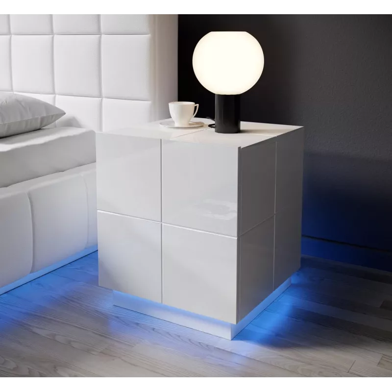Nakties staliukas Cama REJA šviesiai mėlynas