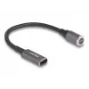 Maitinimo laidas DeLOCK 80781 0,15 m USB-C prie 8 kontaktų magnetinės jungties