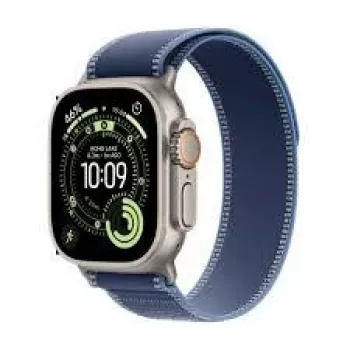 Išmanusis laikrodis Apple Watch Ultra 3 GPS + Cellular 49mm natūralus titanas su mėlynu Bright Trail Loop