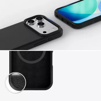 4smarts Silicone Case Cupertino Apple iPhone 17 Pro Max suderinamas su MagSafe