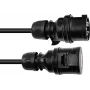 Prailginimo laidas PSSO 16A CEE 5x2,5 mm² 5 m Black Edition