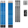 Spalvoti pieštukai Staedtler 100 Multi 7 vnt