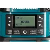 Nešiojamas radijas Makita DMR056 analoginis ir skaitmeninis juodas, mėlynas