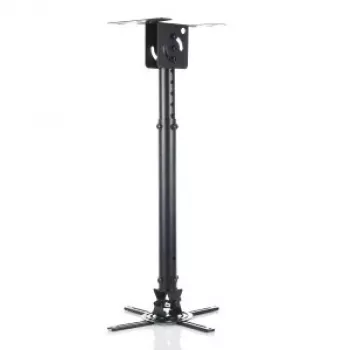 Lubų laikiklis projektoriui SUSPENSION 45-76 cm P-107B 15 kg juodas