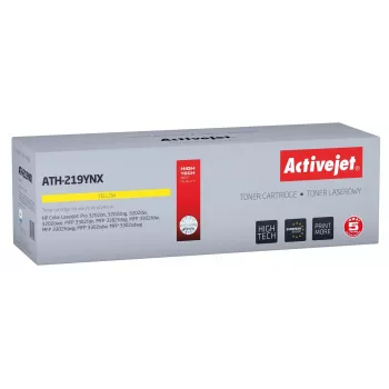 Toner ActiveJet ATH-219YNX suderinamas geltonas HP, 2500 puslapių, vienetinis, standartinės išeigos