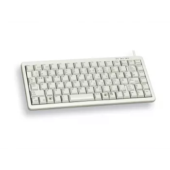 CHERRY Compact klaviatūra, Combo (USB + PS/2), QWERTY, pilka