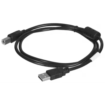 Lanberg CA-USBA-11CC-0010-BK USB kabelis 1 m 2.0 USB B juodas