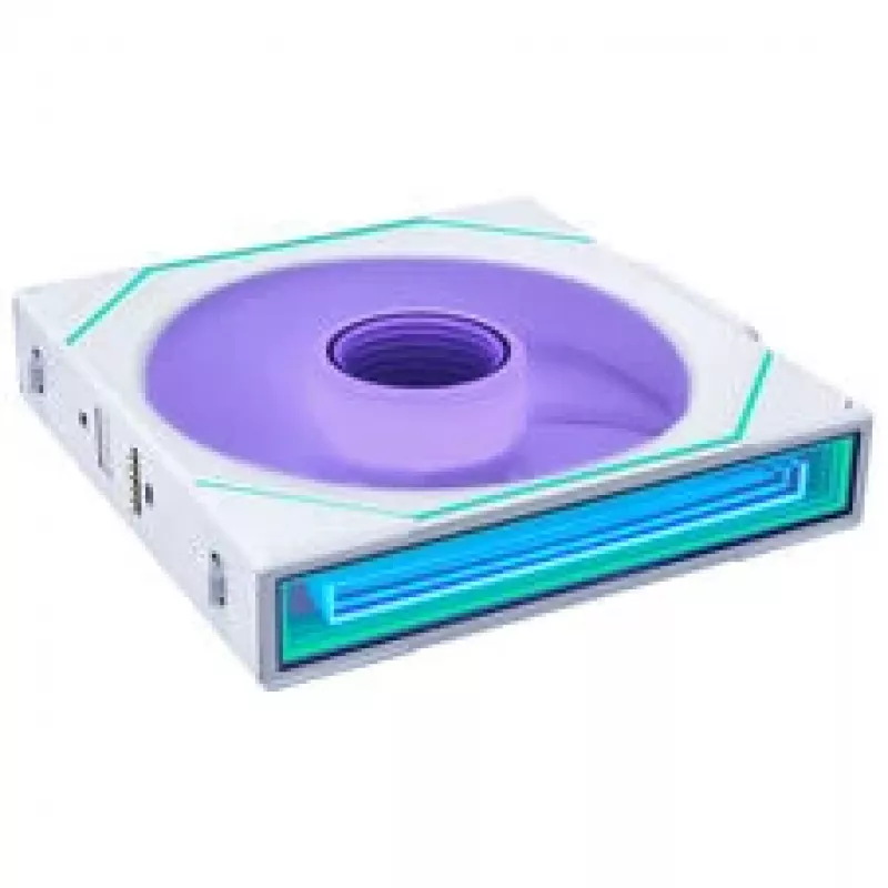 140 mm Lian Li UNI FAN SL-INF Wireless ARGB PWM korpuso ventiliatorius, baltas