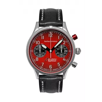 Rankinis laikrodis Bauhaus Aviation Eurofighter 25765, 41 mm korpusas, analoginis ciferblatas