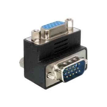 Delock Adapter VGA kištukas / lizdas 90° kampu (65171)