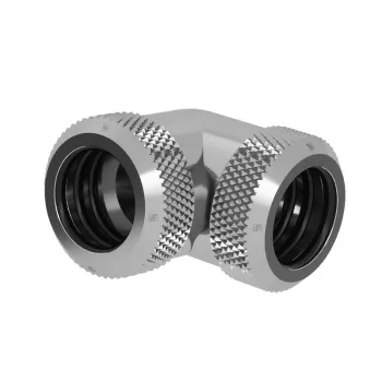 Barrow 90° kelių jungčių adapteris TWT90KNS-K14 14 mm kietam vamzdeliui – sidabrinis