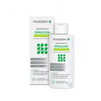 Kondicionierius JM Sante Poliderm 140 ml – emulsija uždegiminei šunų ir kačių odai, niežėjimui malšinti, pleiskanų priežiūrai