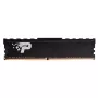 Desktop RAM PATRIOT Premium Black DDR4 32GB 3200MHz CL22 1x32GB aukštis 37mm