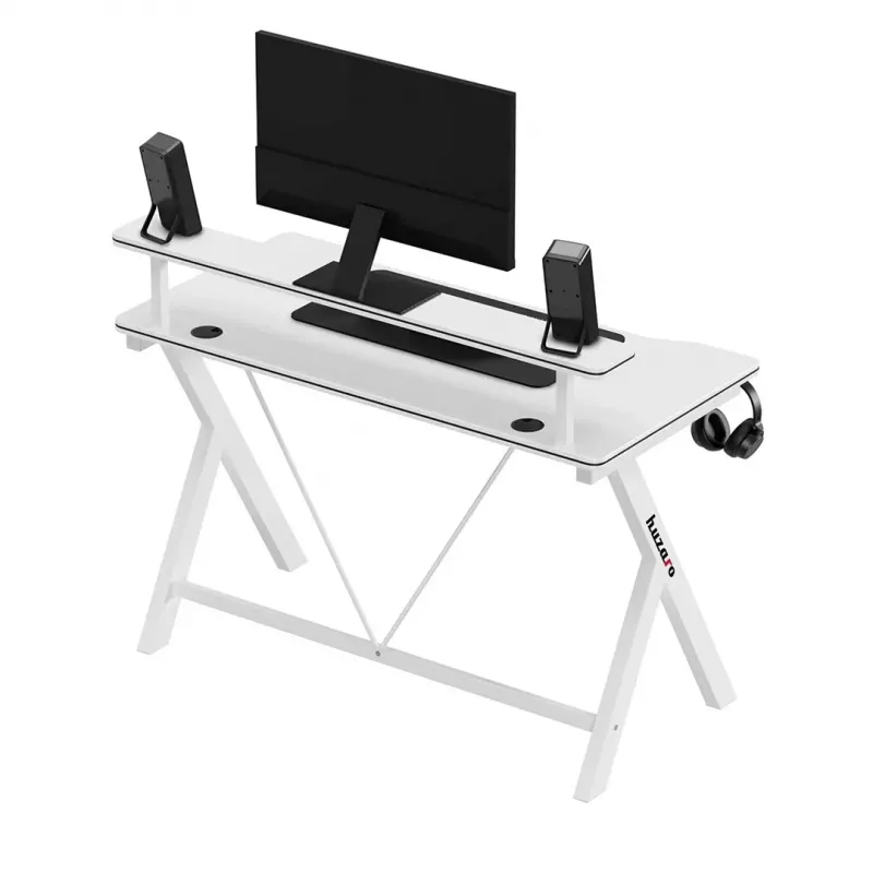 Huzaro Hero 1.9 Baltas Gaming Stalas