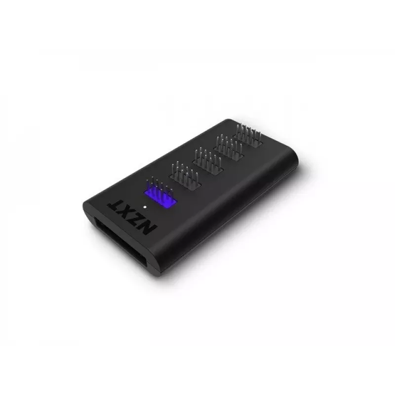 NZXT Internal USB 2.0 išplėtimo šakotuvas 3 kartos - juodas