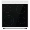 GORENJE GECS6C70WC Laisvai pastatoma elektrinė viryklė su keramine kaitlente