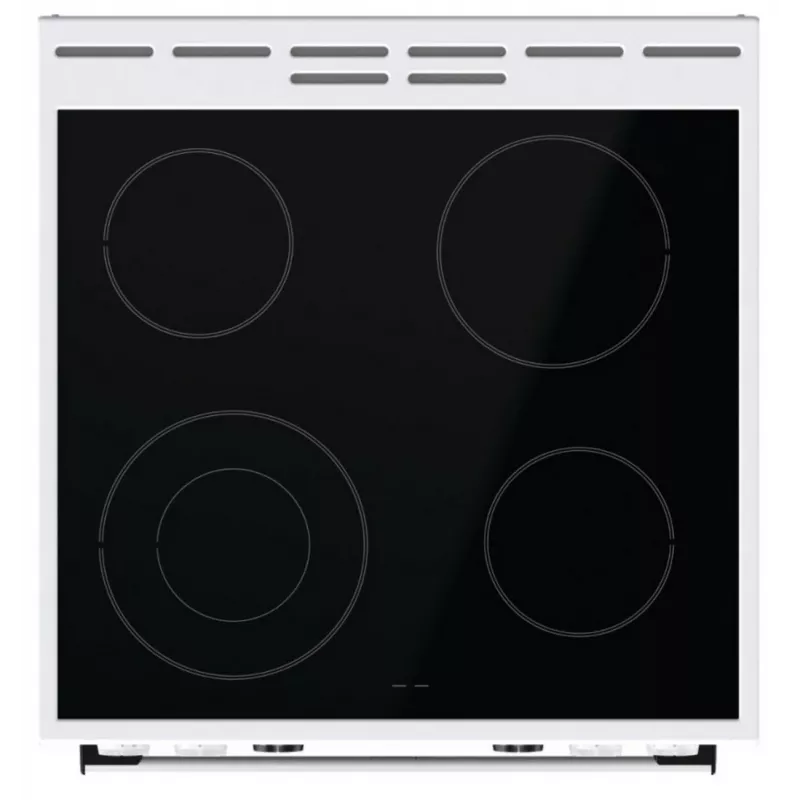 GORENJE GECS6C70WC Laisvai pastatoma elektrinė viryklė su keramine kaitlente