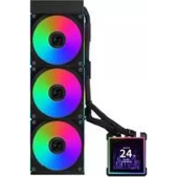 Skysčio aušintuvas CPU Lian Li HydroShift II LCD-S 360mm su RGB ir LCD ekranu